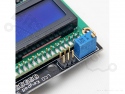 Display LCD Shield 16x2 white/blue white keypad/menu buttons